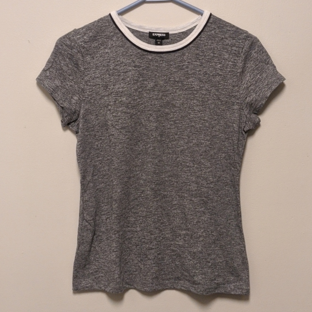 Express gray t shirt